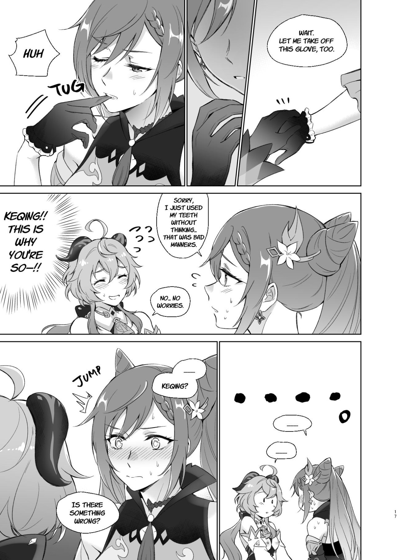 Hentai Manga Comic-Sleep With Me, Ganyu-Read-15